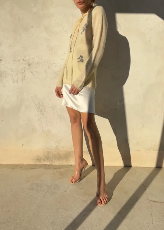 Maglione vintage ricamato