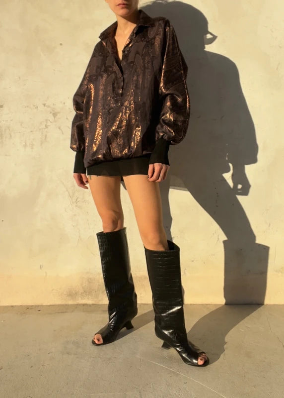 Mini dress lurex vintage