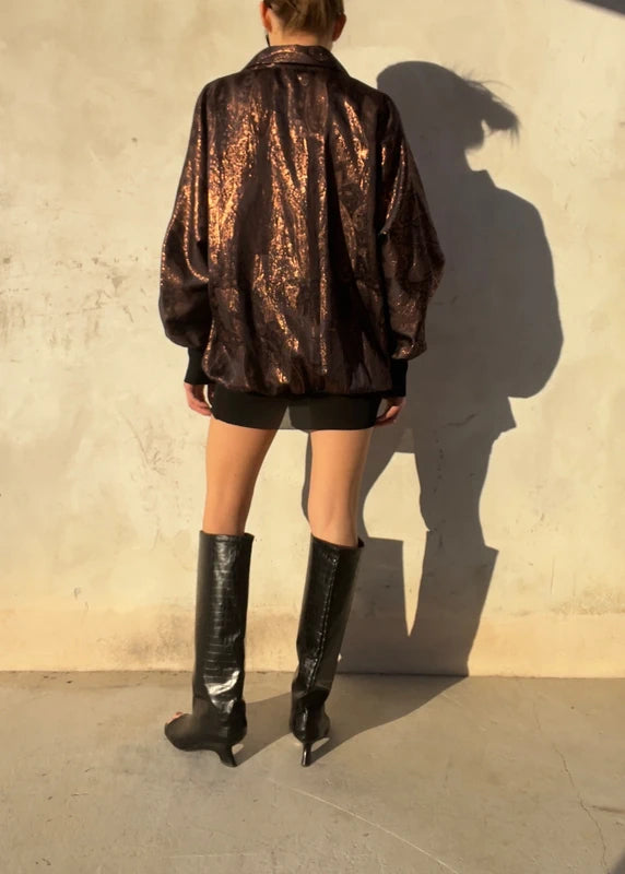 Mini dress lurex vintage