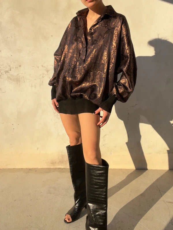 Mini dress lurex vintage