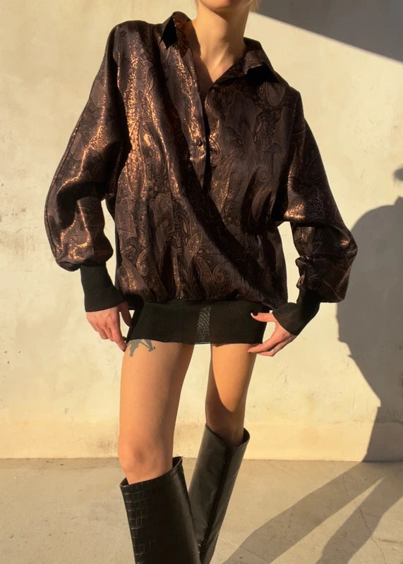 Mini dress lurex vintage