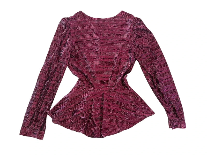 Top vintage lurex fuchsia