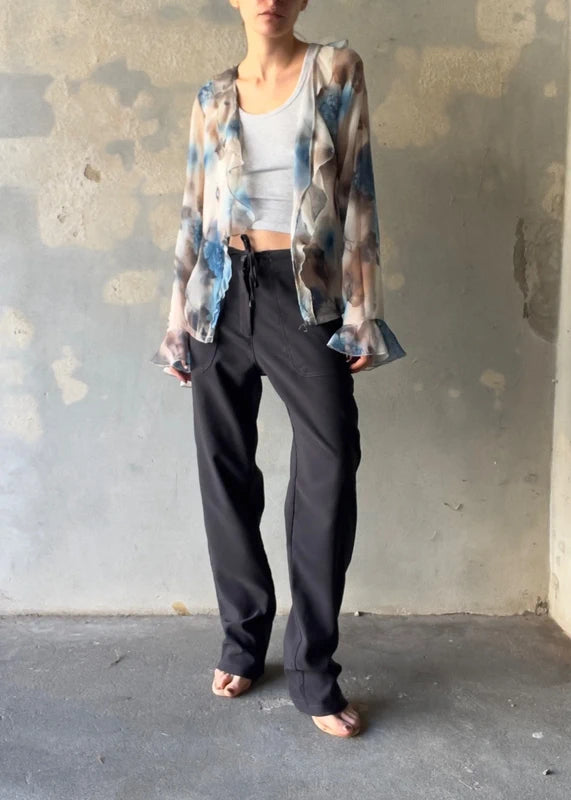 Pantaloni grigi sporty