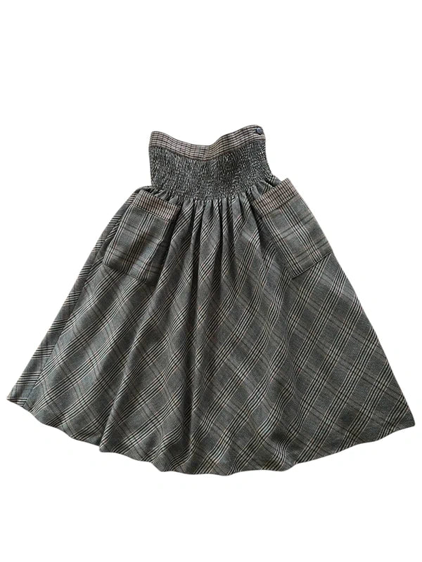 Gonna vintage in pura lana