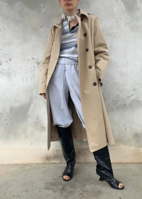 Trench primaverile beige