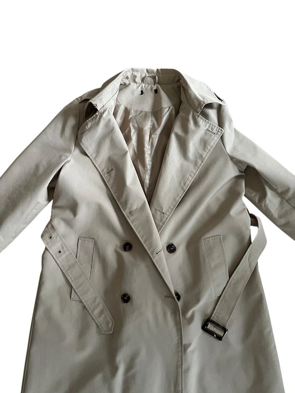 Trench primaverile beige