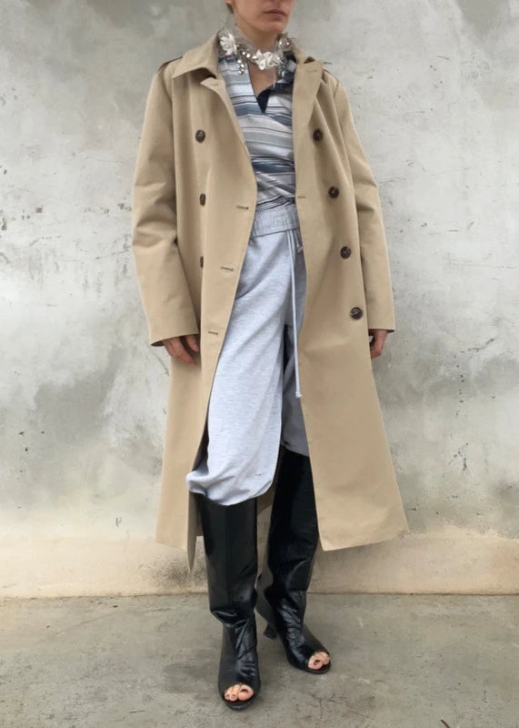Trench primaverile beige