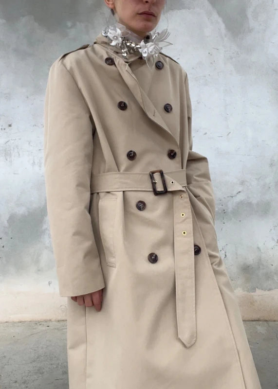 Trench primaverile beige