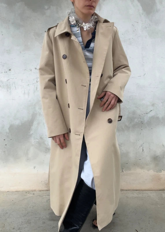 Trench primaverile beige