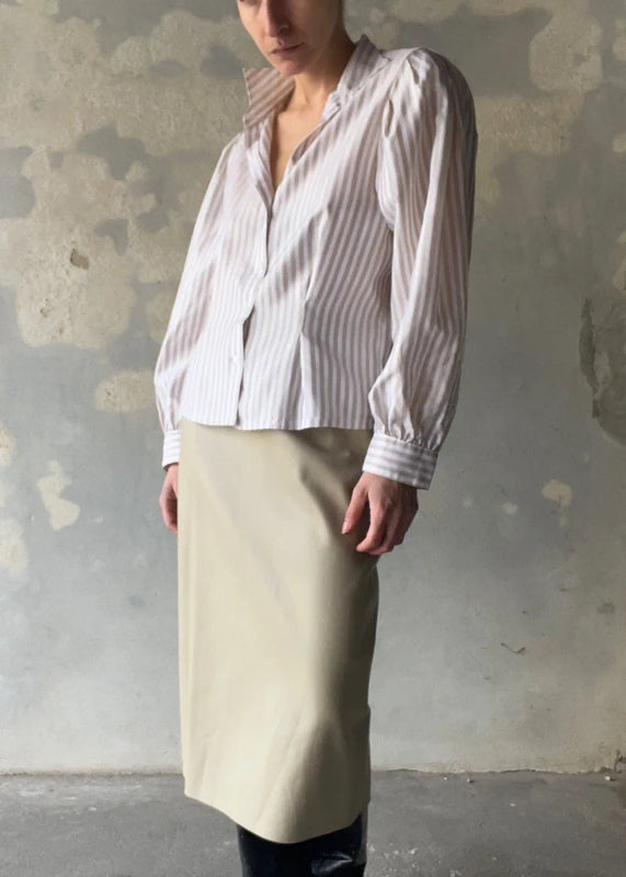 Camicia a righe vintage
