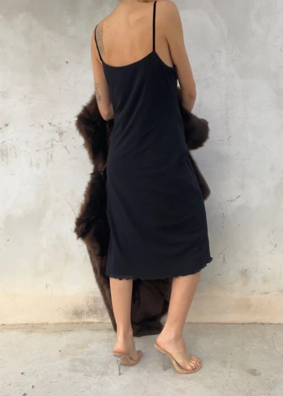 Abito Max&Co. in mesh tulle con ricamo