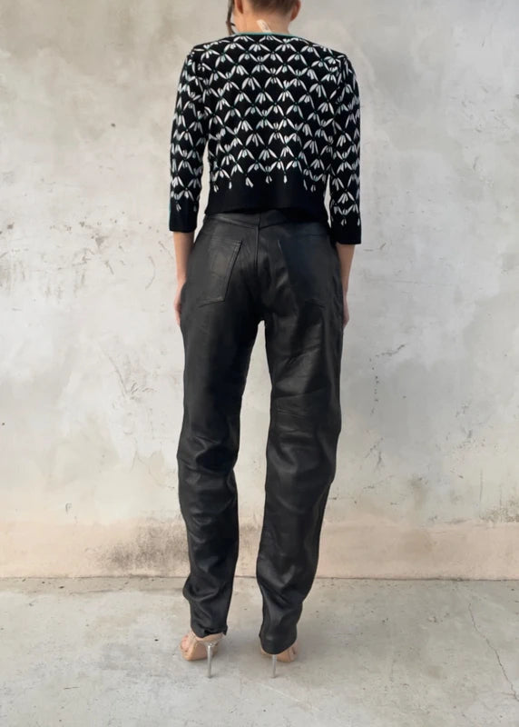 Pantaloni pelle vintage