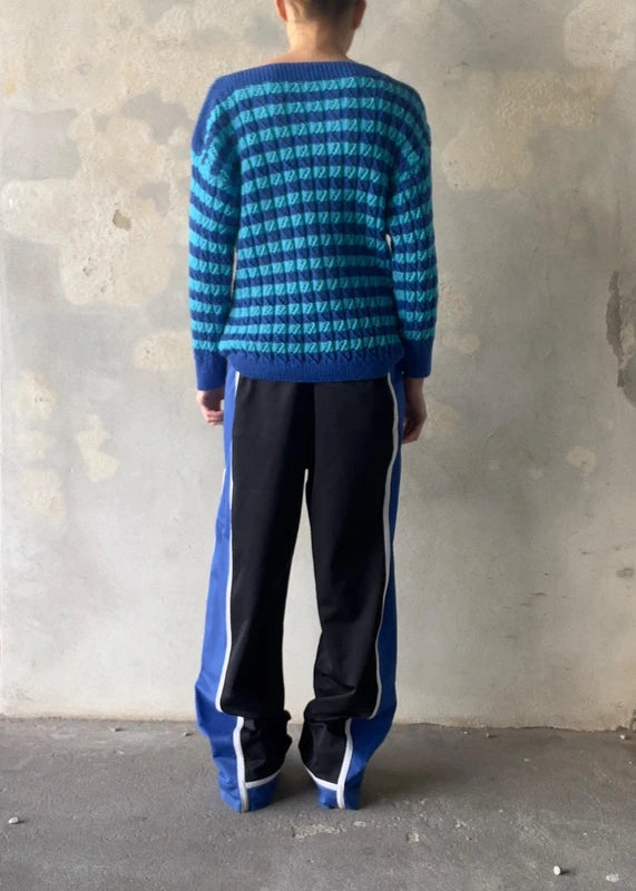 Maglione vintage a righe