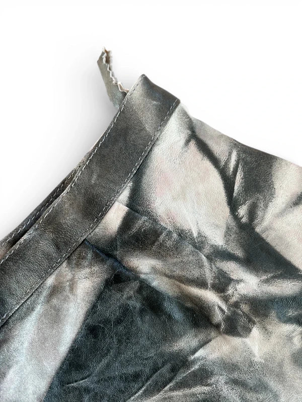 Gonna effetto distressed tie dye