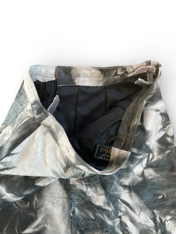 Gonna effetto distressed tie dye
