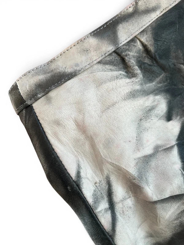 Gonna effetto distressed tie dye
