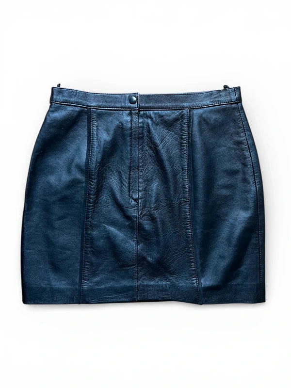 Minigonna in pelle