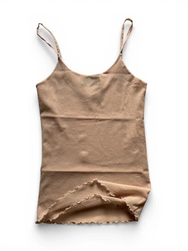 Mesh top color carne