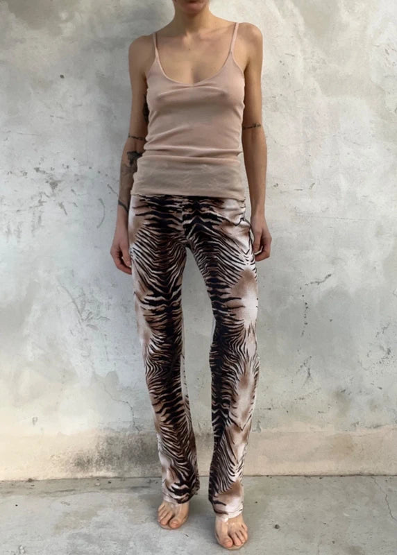 Mesh top color carne