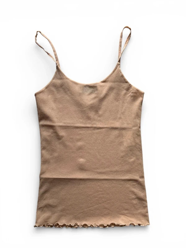 Mesh top color carne