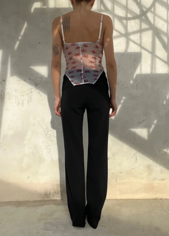 Corpetto Intimissimi con fiori e pizzo