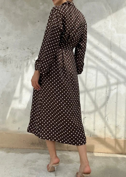 Abito pois vintage incrociato