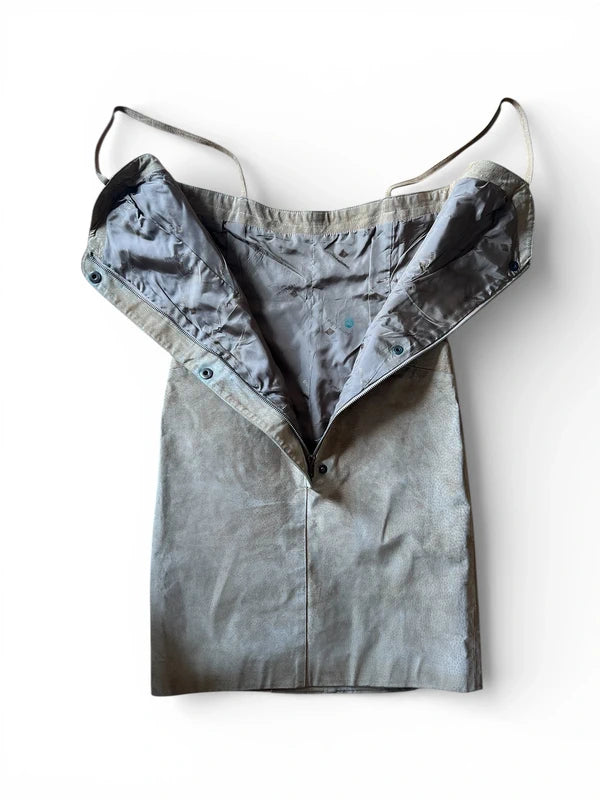 Abito in suede vintage