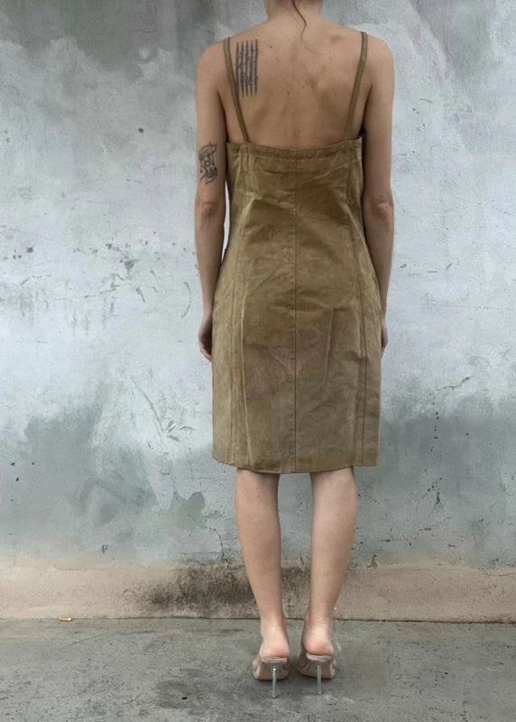 Abito in suede vintage