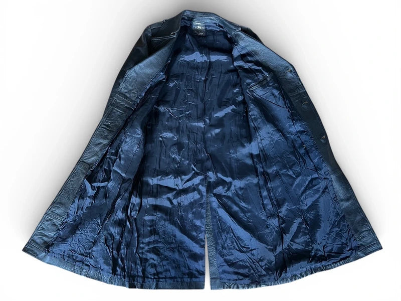 Trench in pelle vintage