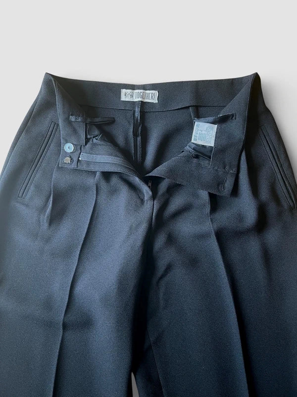 Pantaloni vintage con doppie pinces