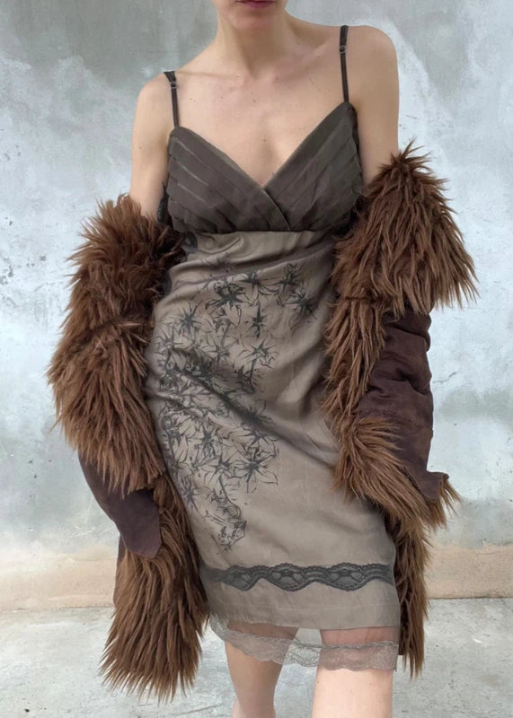 Abito vintage double layer
