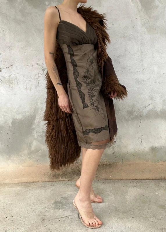 Abito vintage double layer