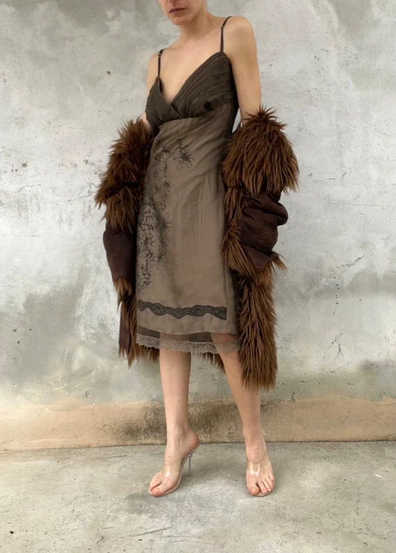 Abito vintage double layer