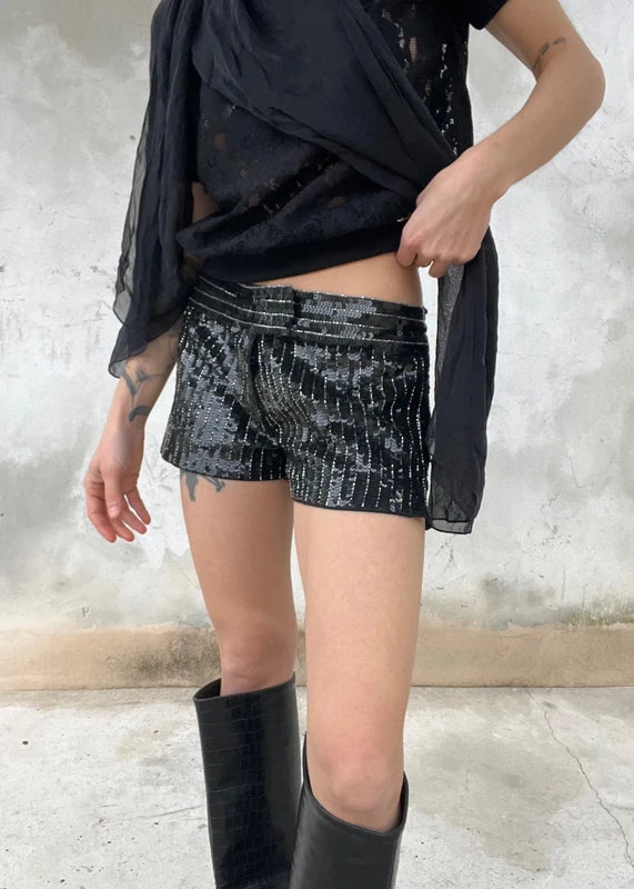 Pantaloncino paillettes Celyn b.