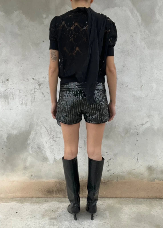 Pantaloncino paillettes Celyn b.