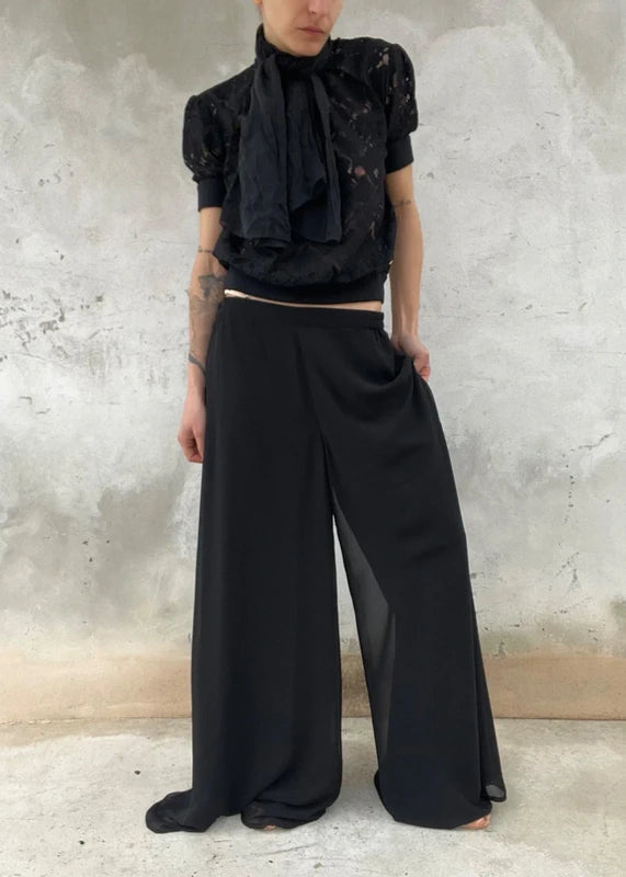 Pantaloni palazzo vintage leggeri