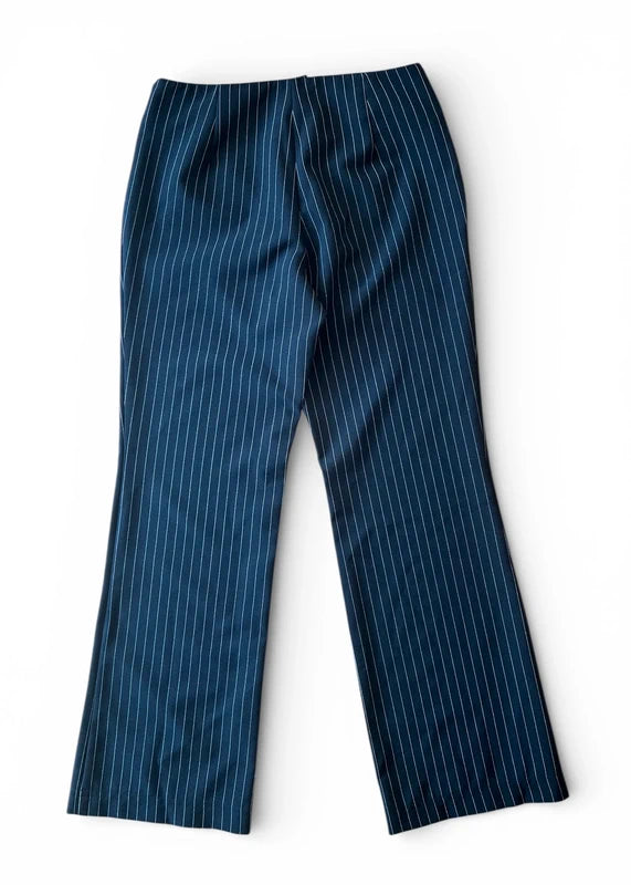 Pantaloni Y2K gessati