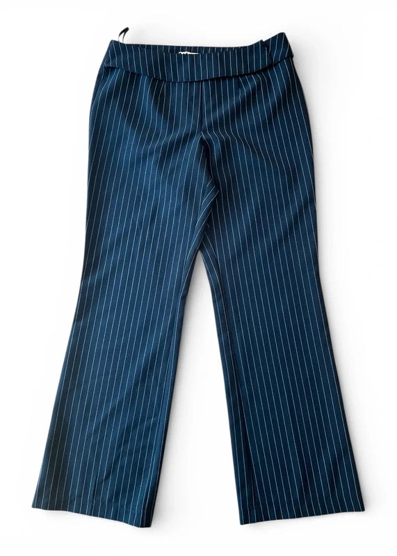 Pantaloni Y2K gessati