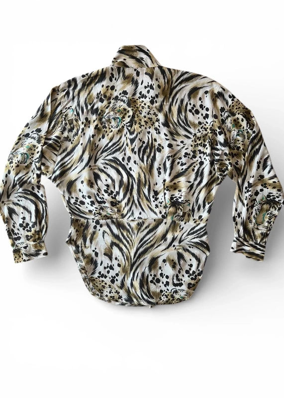 Camicia tigrata vintage