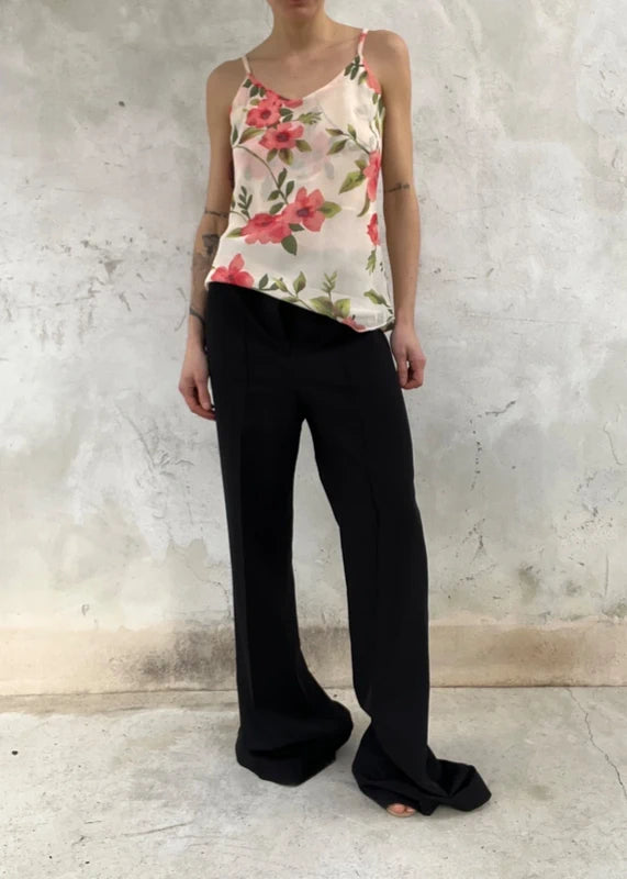 Top leggero floreale