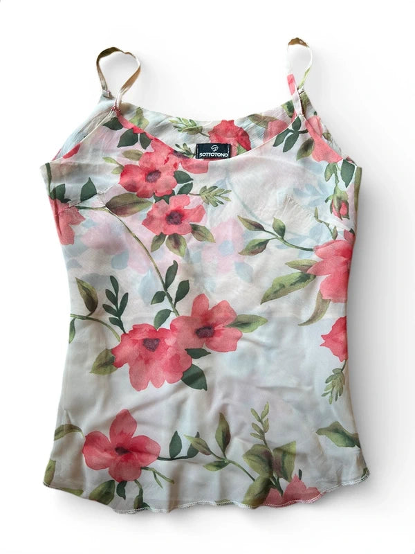 Top leggero floreale