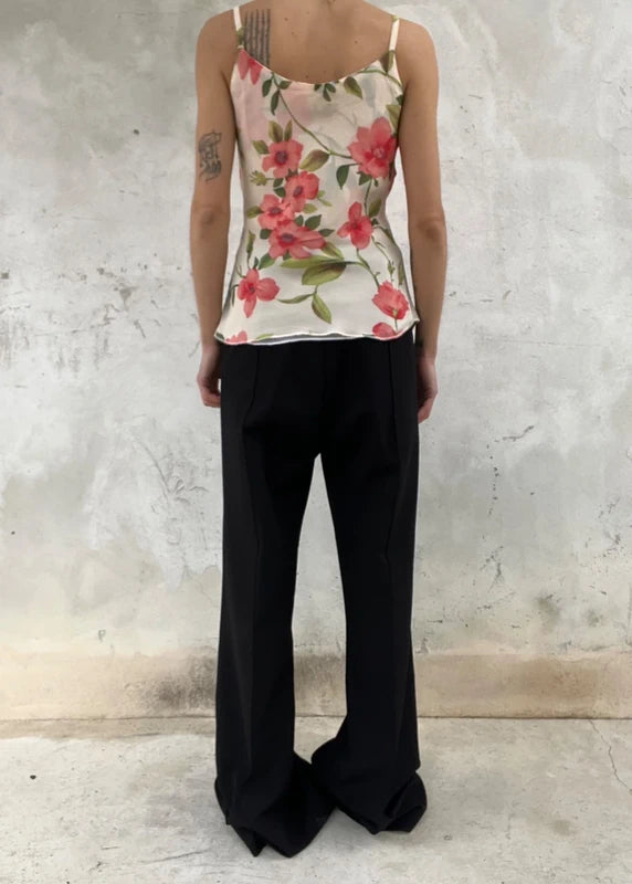 Top leggero floreale