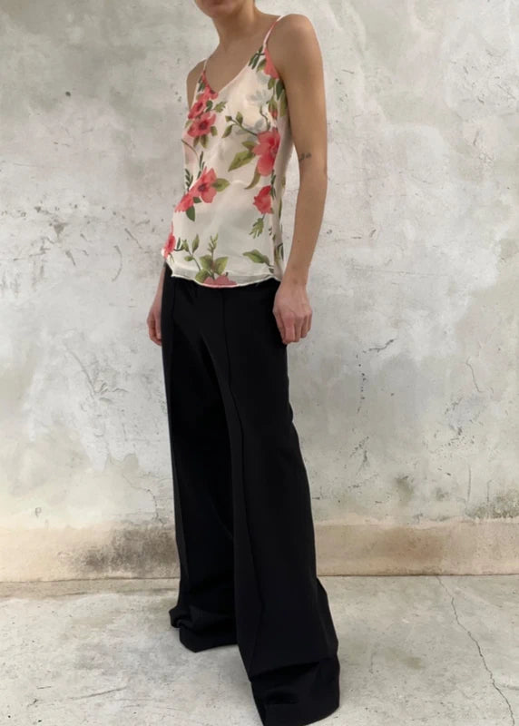 Top leggero floreale