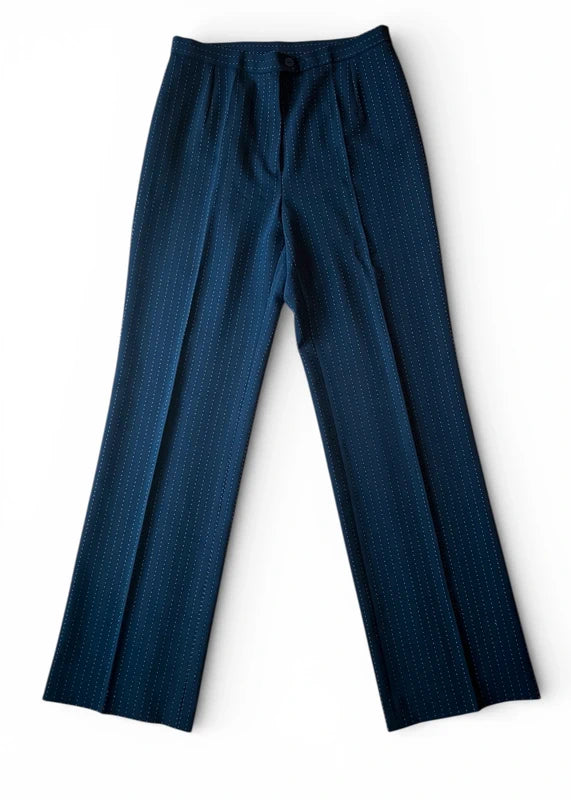 Pantaloni vintage gessato