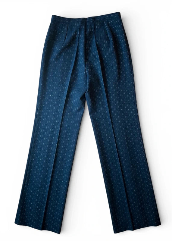 Pantaloni vintage gessato