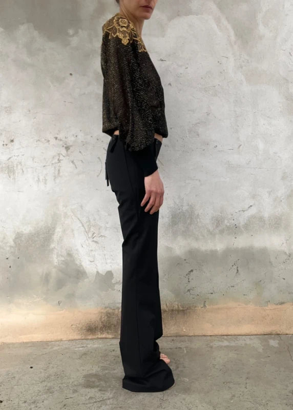 Top vintage lurex