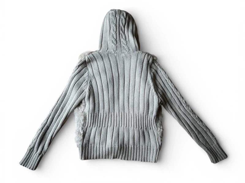 Maglione beige in maglia