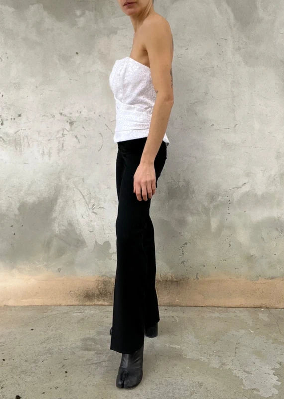 Corsetto vintage con perline