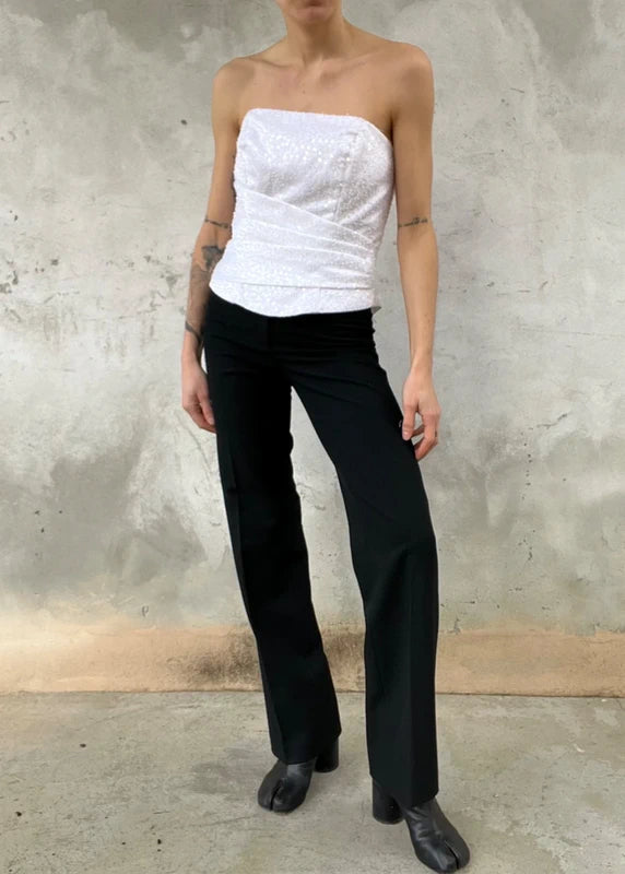 Corsetto vintage con perline