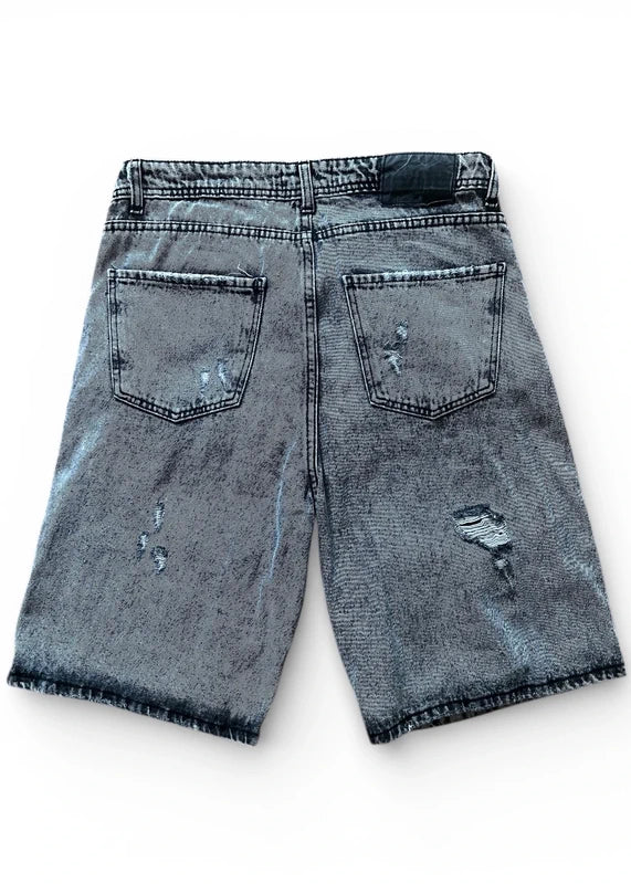 Denim jords pants grigio